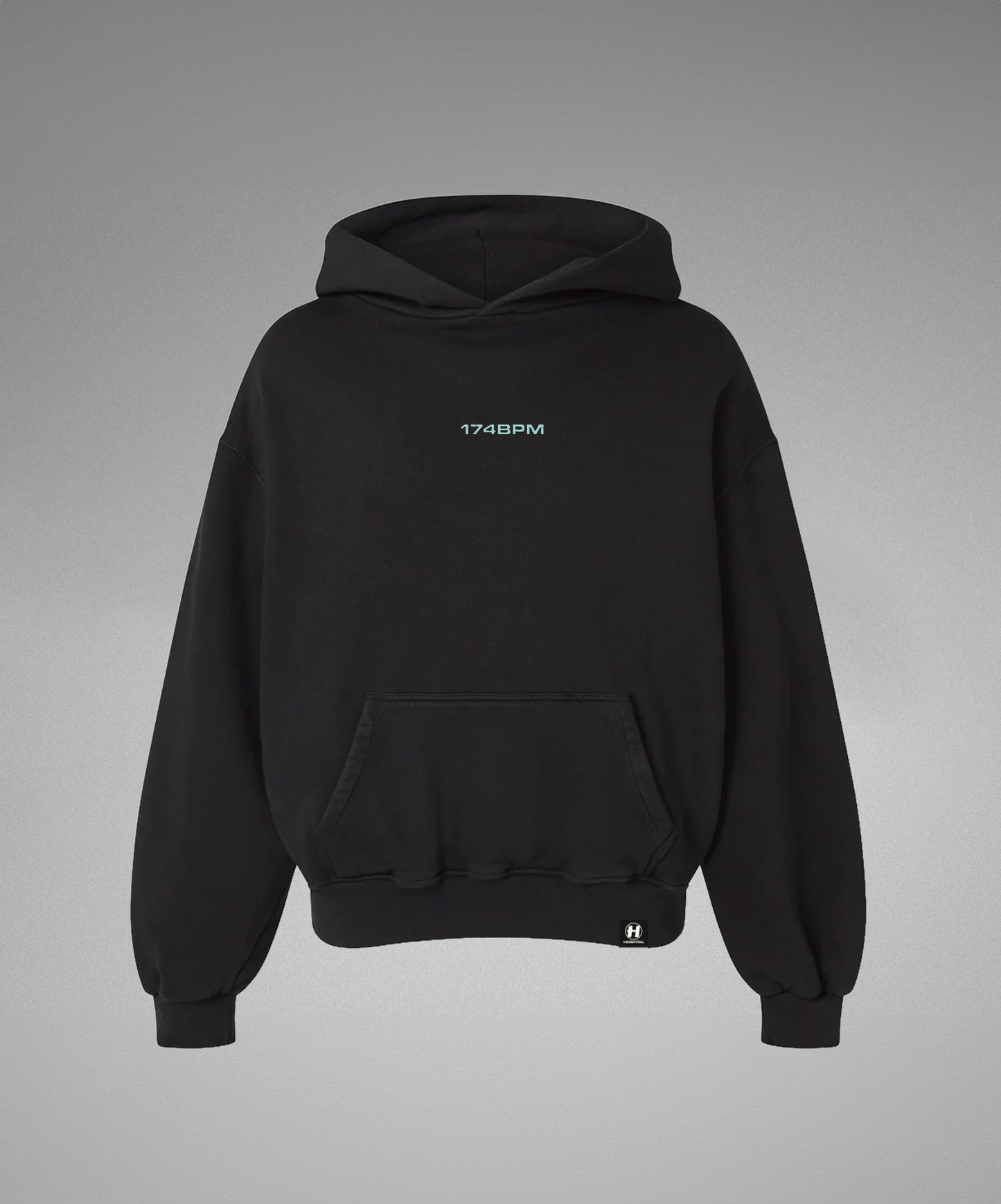 174BPM BLACK HOODIE