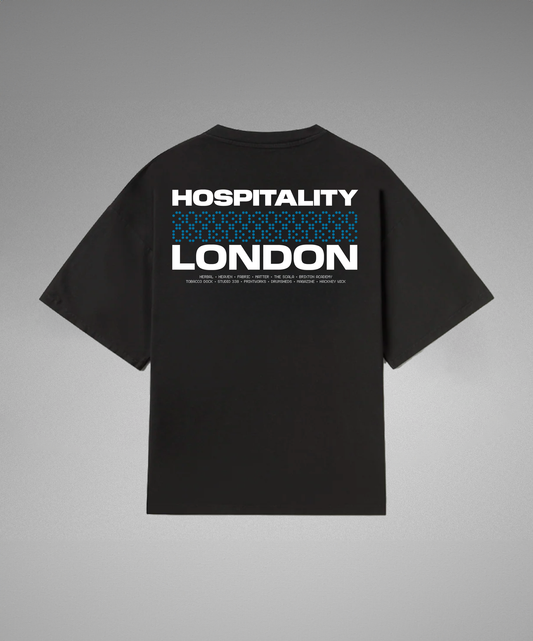 Hospitality London 3.0 Black T-Shirt