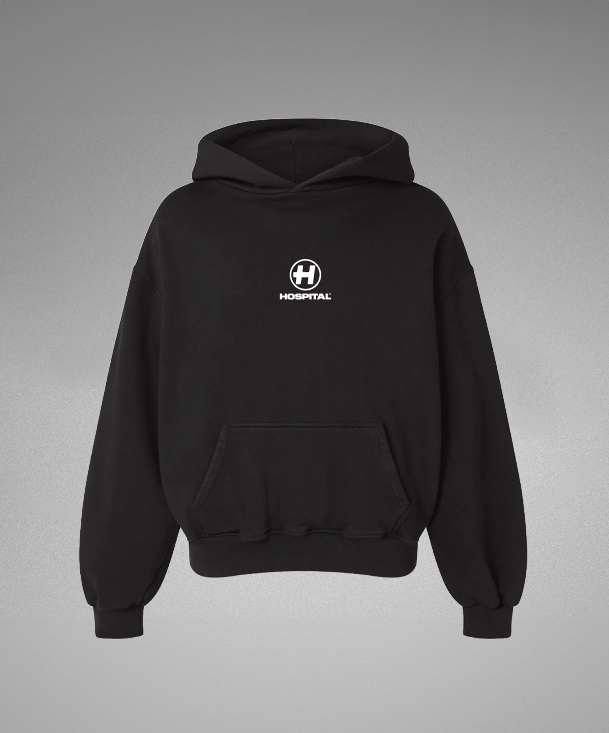 1996-26 BLACK HOODIE – Hospital Records