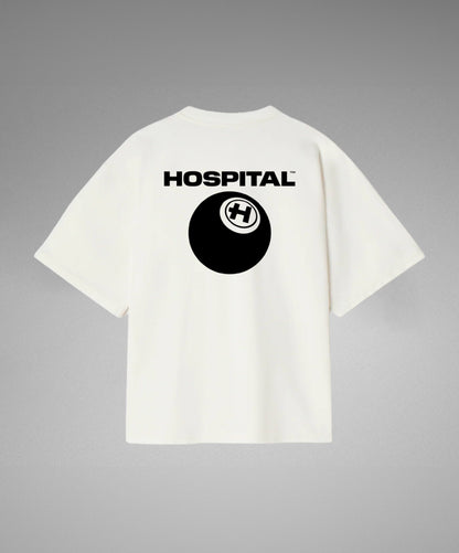 8 BALL WHITE T-SHIRT