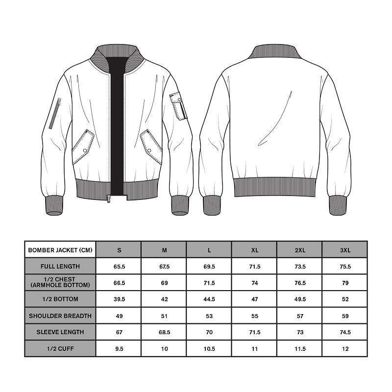 product size guide