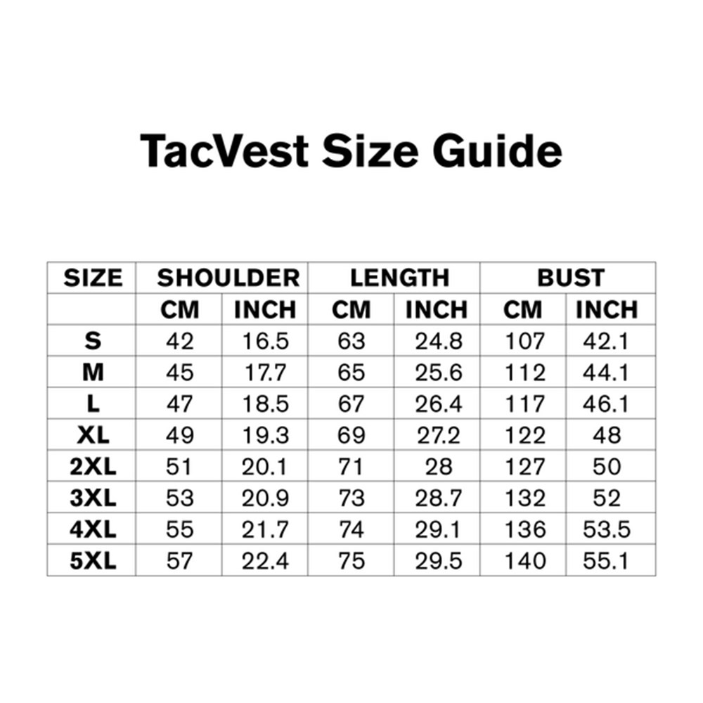 product size guide