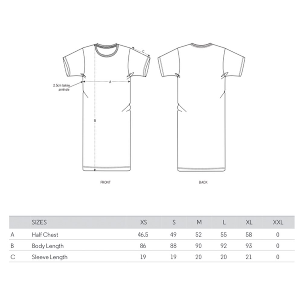 product size guide